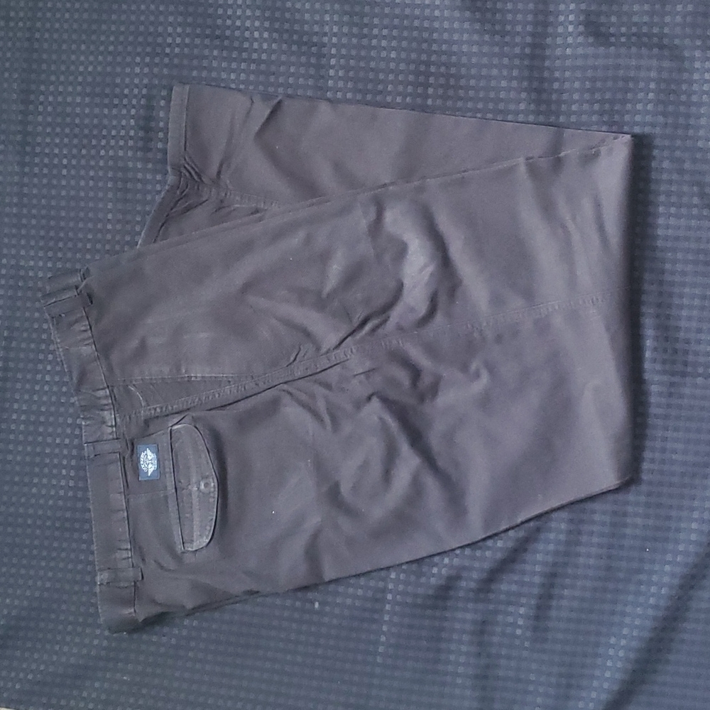 Dockers, grey/black, dress pants, 100% cotton, size 40/32